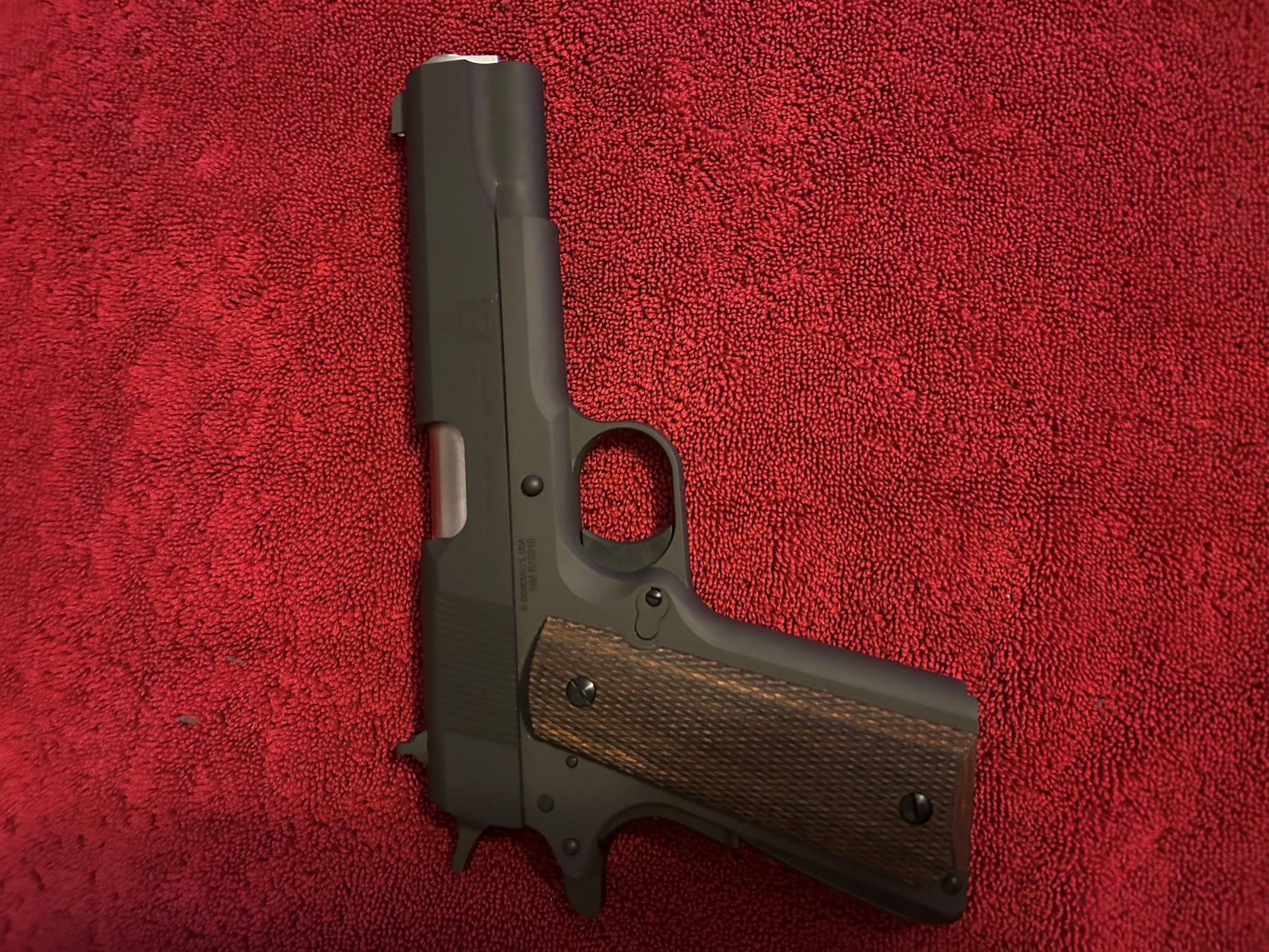 Springfield 1911 Mil-Spec 45 ACP Parkerized 1.jpg