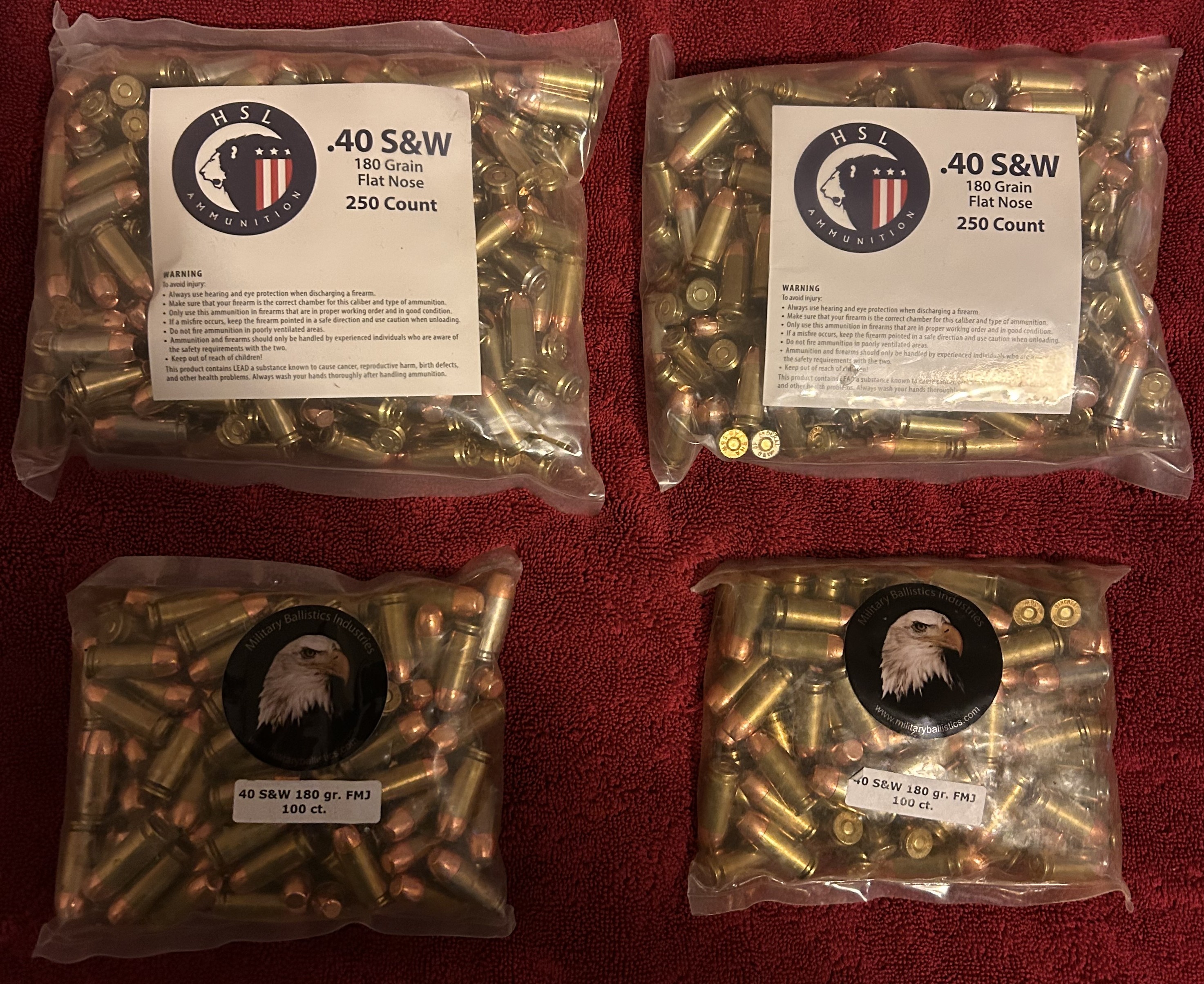 S&W 40 Cal Bags - $150.jpg