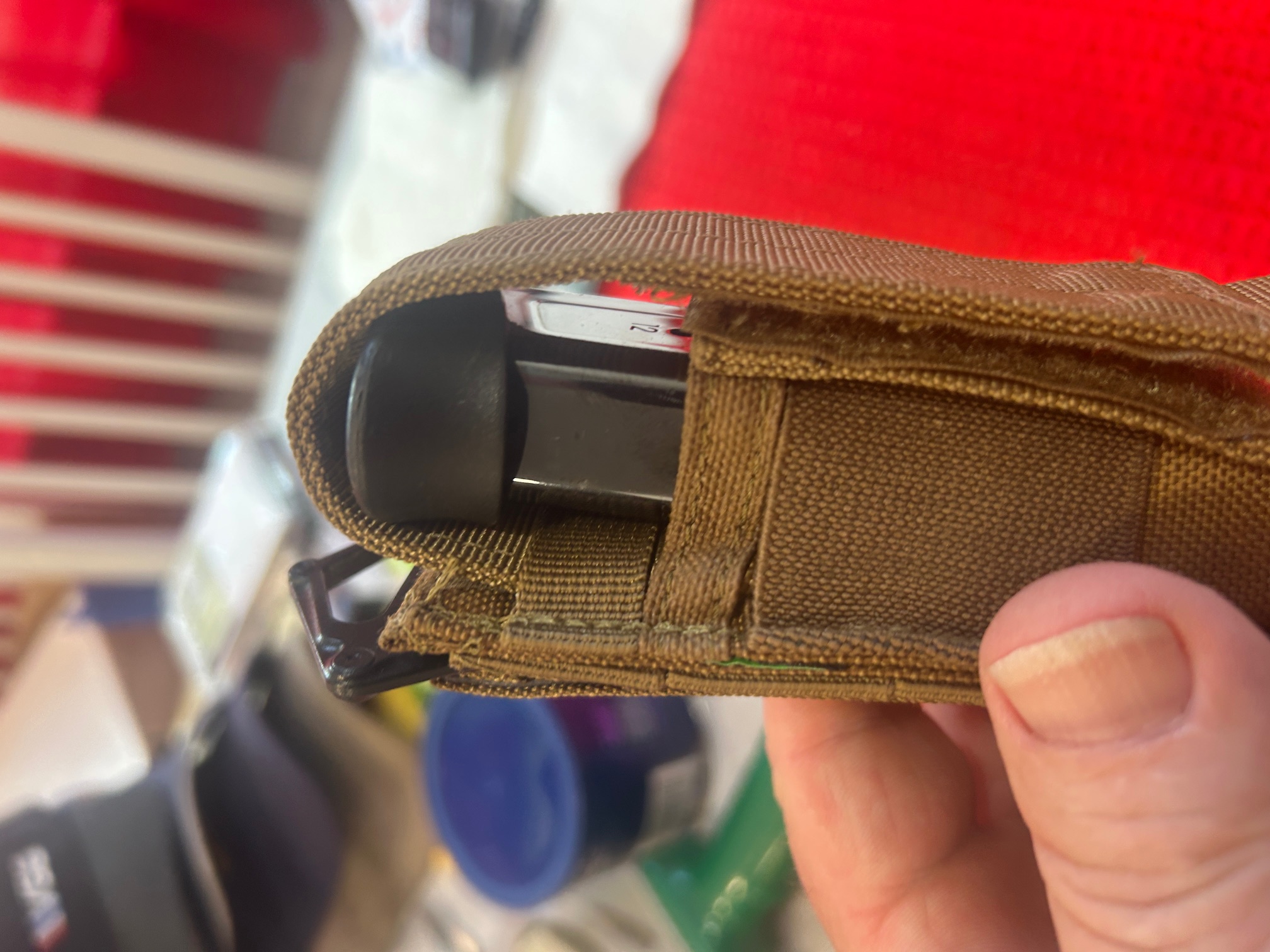 Taurus mag in the holder.JPG